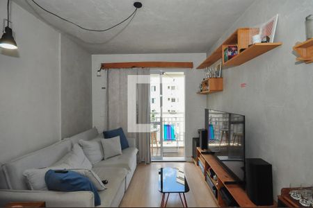 Sala de apartamento à venda com 1 quarto, 44m² em Panamby, São Paulo