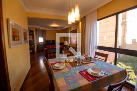 Sala de Jantar de apartamento à venda com 4 quartos, 205m² em Campo Belo, São Paulo