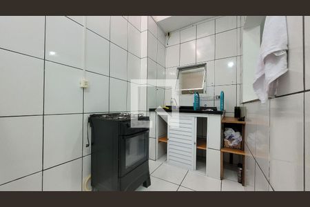 Cozinha de casa para alugar com 1 quarto, 100m² em Jardim Las Vegas, Santo André