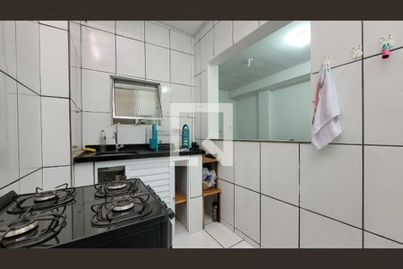 Cozinha de casa para alugar com 1 quarto, 100m² em Jardim Las Vegas, Santo André