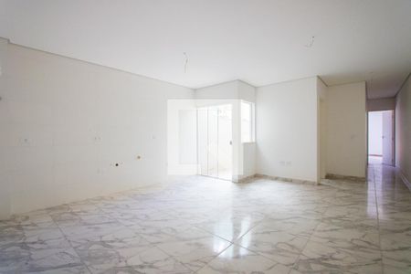 Sala/Cozinha de apartamento à venda com 2 quartos, 86m² em Vila Bastos, Santo André