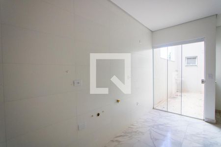 Sala/Cozinha de apartamento à venda com 2 quartos, 86m² em Vila Bastos, Santo André