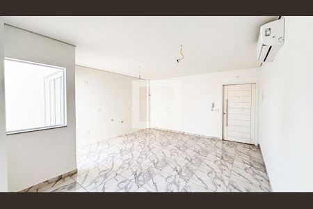 Sala/Cozinha de apartamento à venda com 2 quartos, 86m² em Vila Bastos, Santo André