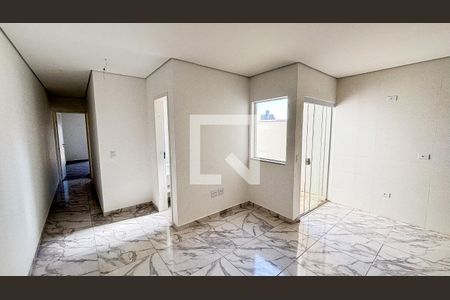 Sala/Cozinha de apartamento à venda com 2 quartos, 86m² em Vila Bastos, Santo André