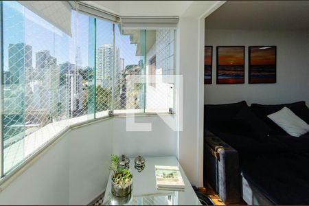 Varanda de apartamento à venda com 3 quartos, 162m² em Gutierrez, Belo Horizonte