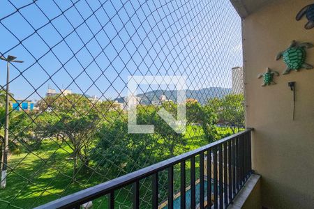 Varanda de apartamento para alugar com 2 quartos, 69m² em Enseada, Guarujá