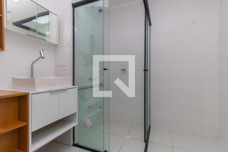 Banheiro  de kitnet/studio para alugar com 1 quarto, 25m² em Alto do Ipiranga, São Paulo