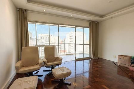Sala - Varanda de apartamento à venda com 3 quartos, 80m² em Copacabana, Rio de Janeiro
