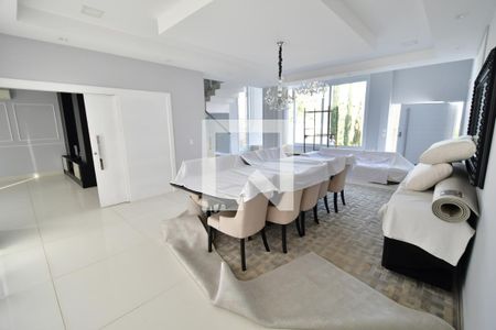 Sala de casa de condomínio para alugar com 4 quartos, 420m² em Loteamento Residencial Barão do Café, Campinas