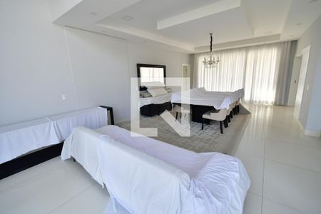 Sala de casa de condomínio para alugar com 4 quartos, 420m² em Loteamento Residencial Barão do Café, Campinas