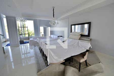 Sala de casa de condomínio para alugar com 4 quartos, 420m² em Loteamento Residencial Barão do Café, Campinas