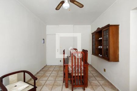 Sala de apartamento para alugar com 1 quarto, 45m² em Guilhermina, Praia Grande