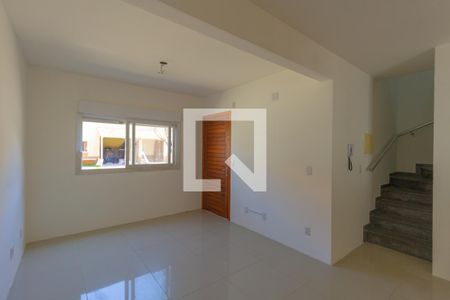 Sala de casa de condomínio para alugar com 3 quartos, 89m² em Harmonia, Canoas