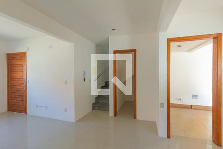 Sala de casa de condomínio para alugar com 3 quartos, 89m² em Harmonia, Canoas