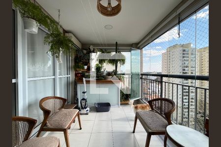 Varanda de apartamento à venda com 3 quartos, 87m² em Jardim Brasil (zona Sul), São Paulo