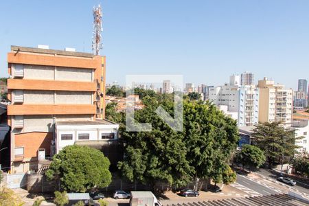 VISTA DA SACADA de apartamento à venda com 1 quarto, 40m² em Nova Campinas, Campinas