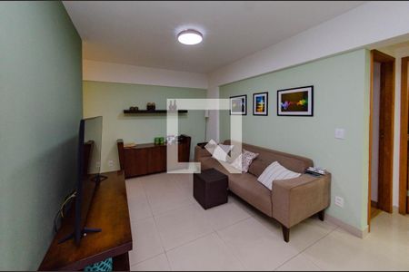 Sala de apartamento à venda com 2 quartos, 64m² em Buritis, Belo Horizonte