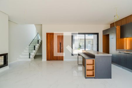 Sala/Cozinha de casa de condomínio à venda com 3 quartos, 187m² em Ipanema, Porto Alegre