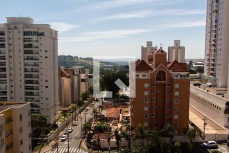 VISTA DA SACADA de apartamento para alugar com 3 quartos, 84m² em Mansões Santo Antônio, Campinas