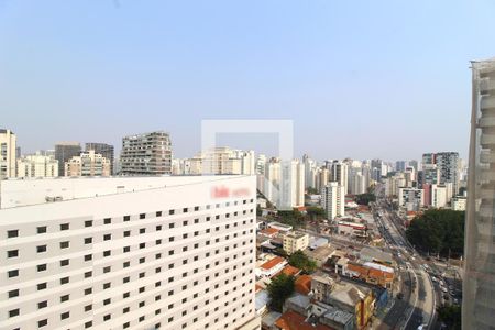 Vista da Varanda de kitnet/studio à venda com 1 quarto, 27m² em Vila Nova Conceição, São Paulo