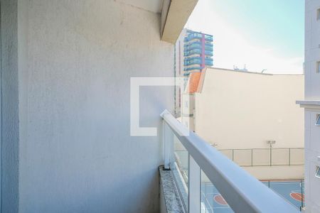 Varanda da sala de apartamento à venda com 2 quartos, 350m² em Vila Caminho do Mar, São Bernardo do Campo