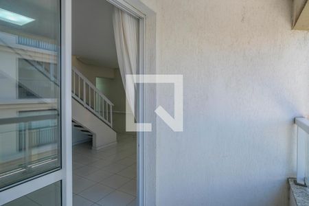 Varanda da sala de apartamento à venda com 2 quartos, 350m² em Vila Caminho do Mar, São Bernardo do Campo