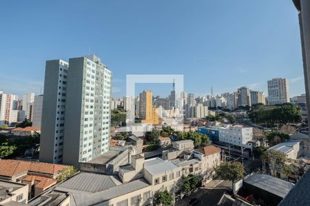 Vista da Sala de apartamento à venda com 1 quarto, 29m² em Bela Vista, São Paulo