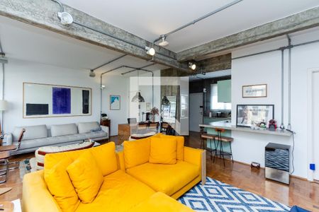 Sala de apartamento para alugar com 1 quarto, 120m² em Jardim Paulista, São Paulo