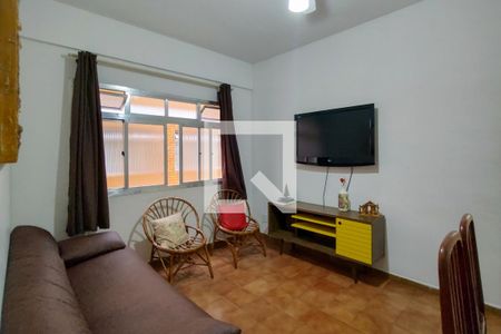 Sala de apartamento para alugar com 2 quartos, 56m² em Vila Tupi, Praia Grande