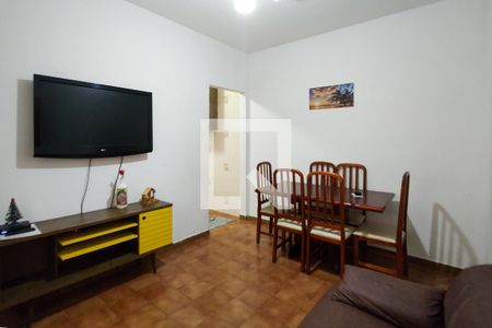 Sala de apartamento para alugar com 2 quartos, 56m² em Vila Tupi, Praia Grande