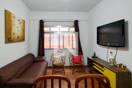 Sala de apartamento para alugar com 2 quartos, 56m² em Vila Tupi, Praia Grande