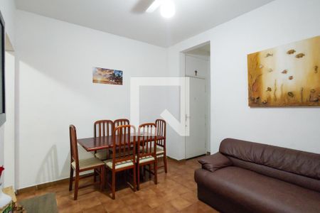 Sala de apartamento para alugar com 2 quartos, 56m² em Vila Tupi, Praia Grande