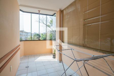 Varanda da Sala de apartamento à venda com 3 quartos, 98m² em Teresópolis, Porto Alegre