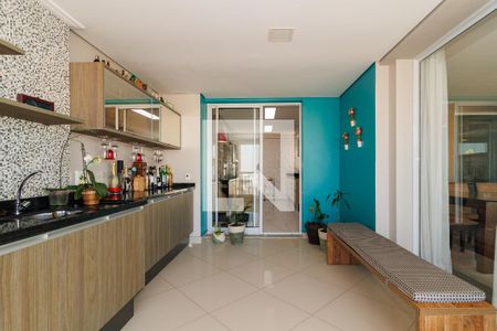 Varanda da Sala de apartamento à venda com 3 quartos, 177m² em Jardim Colombo, São Paulo