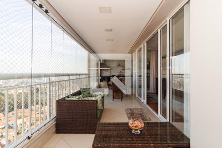 Varanda da Sala de apartamento à venda com 3 quartos, 177m² em Jardim Colombo, São Paulo