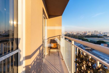 Varanda da Sala e Quarto de apartamento para alugar com 1 quarto, 30m² em Casa Verde, São Paulo