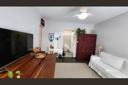 Sala de apartamento para alugar com 3 quartos, 100m² em José Menino, Santos