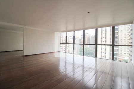 Sala de apartamento à venda com 4 quartos, 374m² em Cambuí, Campinas