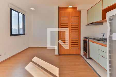 Sala / Cozinha / Lavanderia de apartamento para alugar com 1 quarto, 33m² em Butantã, São Paulo