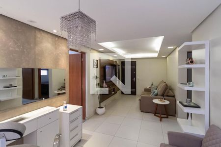 Sala de apartamento à venda com 2 quartos, 75m² em Paquetá, Belo Horizonte