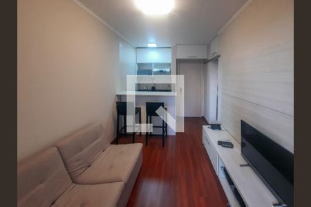 Sala de apartamento para alugar com 1 quarto, 40m² em Moema, São Paulo