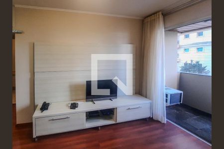 Sala de apartamento para alugar com 1 quarto, 40m² em Moema, São Paulo