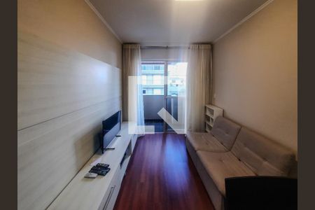 Sala de apartamento para alugar com 1 quarto, 40m² em Moema, São Paulo