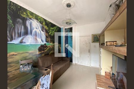 Sala de apartamento à venda com 1 quarto, 46m² em Humaitá, Rio de Janeiro