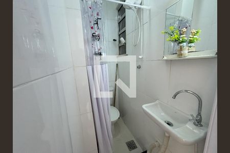 Banheiro de kitnet/studio à venda com 1 quarto, 25m² em Madureira, Rio de Janeiro