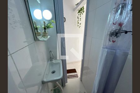 Banheiro de kitnet/studio à venda com 1 quarto, 25m² em Madureira, Rio de Janeiro