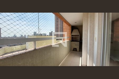 Varanda gourmet de apartamento para alugar com 3 quartos, 103m² em Campestre, Santo André