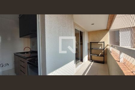 Varanda gourmet de apartamento para alugar com 3 quartos, 103m² em Campestre, Santo André