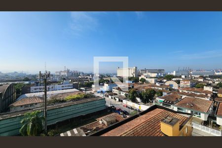 Vista da Sala de apartamento para alugar com 2 quartos, 63m² em Estuário, Santos