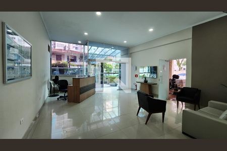 Studio para alugar com 35m², 1 quarto e 1 vaga Studio para alugar com 35m², 1 quarto e 1 vagaHall de entrada